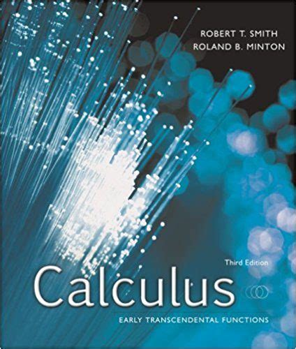 Calculus Third Edition Robert Smith Roland Minton