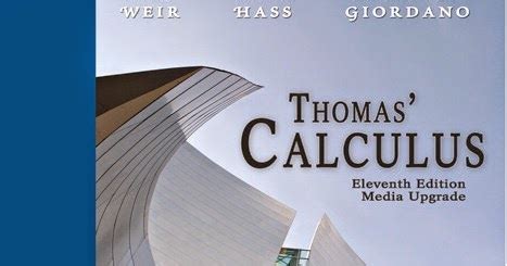 Read Online Calculus 11Th Edition By Thomas Finney Solution 