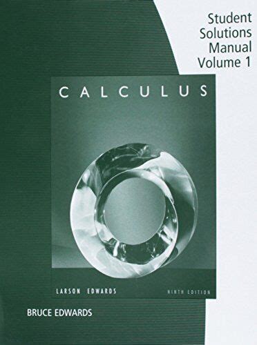 Read Calculus 9Th Edition Ron Larson Solution 