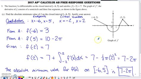 Read Online Calculus Ab Exam 1 Answers 