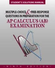 Full Download Calculus Ab Examination Ninth Edition Solutions 