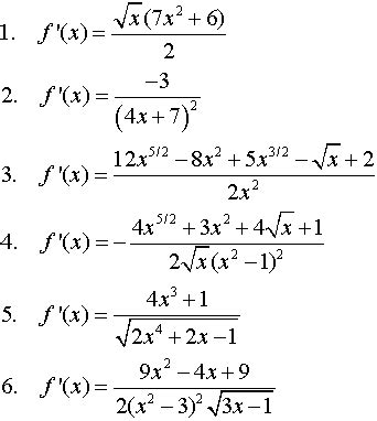 Download Calculus Derivatives Problems With Answers 