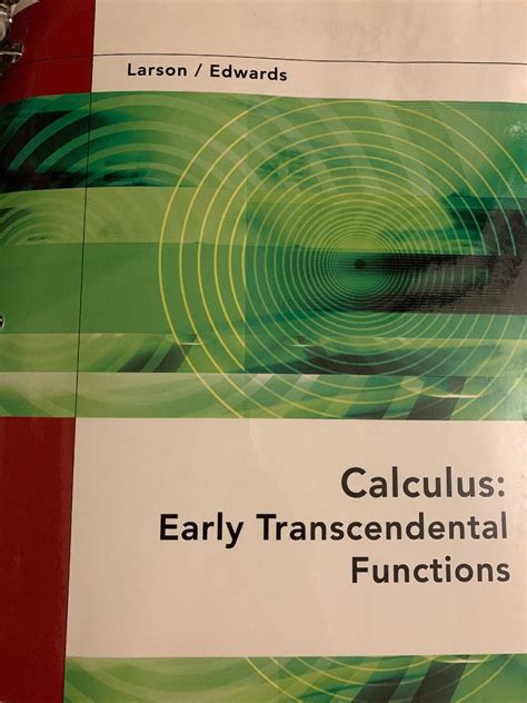 Full Download Calculus Early Transcendental Functions 5Th Edition Larson 