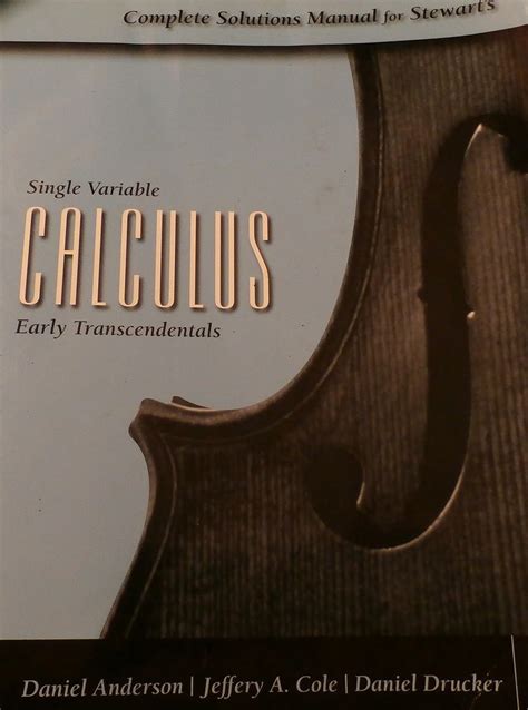 Read Online Calculus Early Transcendentals 6Th Edition Answers 