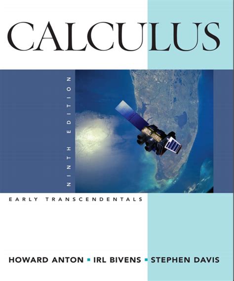 Download Calculus Early Transcendentals 9Th Edition Howard Anton 