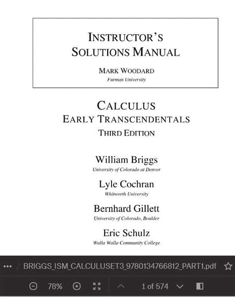Read Online Calculus Early Transcendentals Briggs Solutions 