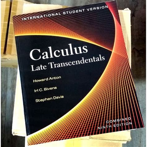 Read Online Calculus Late Transcendentals Combined 9Th Edition 