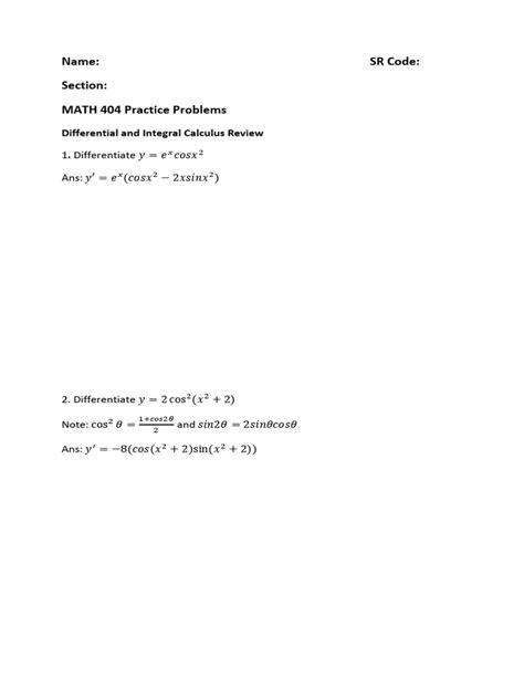 Read Online Calculus Practice Problems And Solutions 