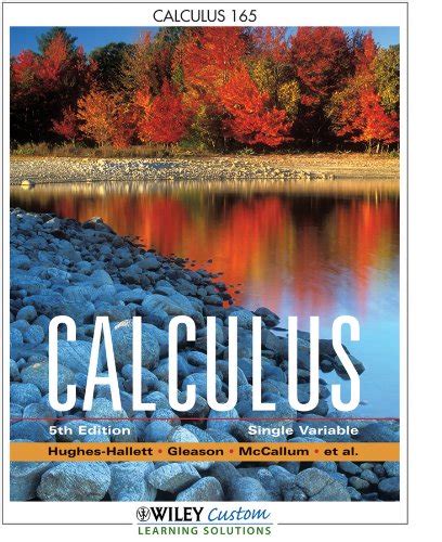 Read Online Calculus Single Variable 5Th Edition Hughes Hallett 