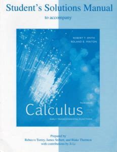 Read Calculus Smith Minton Solution Manual 