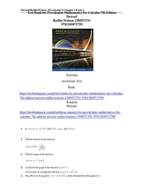 Full Download Calculus Stewart 7Th Edition Pdf 