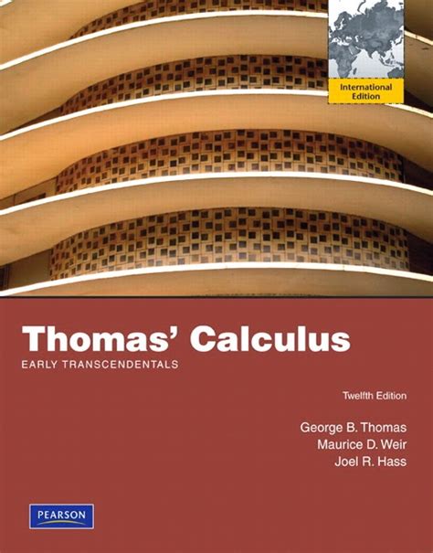 Read Calculus Thomas 12Th Edition 