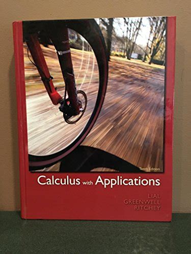 Read Calculus With Applications 10Th Edition 