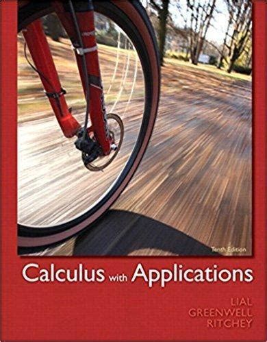Read Online Calculus With Applications 10Th Edition Access Code 