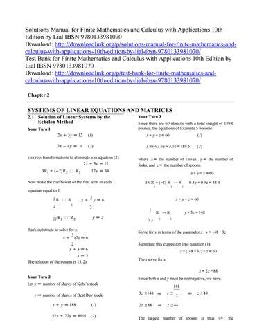 Download Calculus With Applications 10Th Edition Answers 