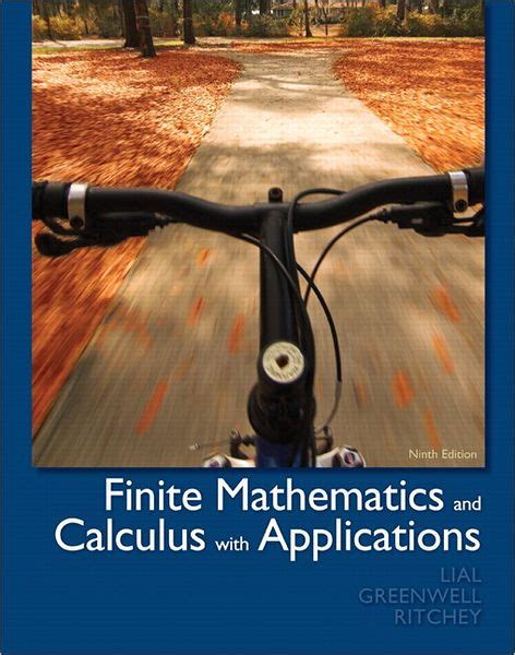 Download Calculus With Applications 9Th Edition By Lial Greenwell And Ritchey 