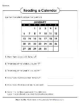 Calendar Worksheets Theworksheets Com The Day After Tomorrow Worksheets - The Day After Tomorrow Worksheets