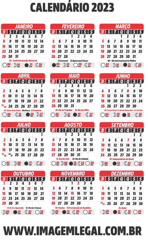 Calendario 2023 Imprimir