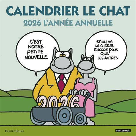 Calendrier Le Chat