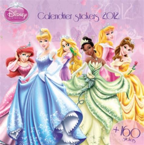 calendrier princesses 2012