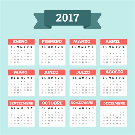 Calendário De 2017