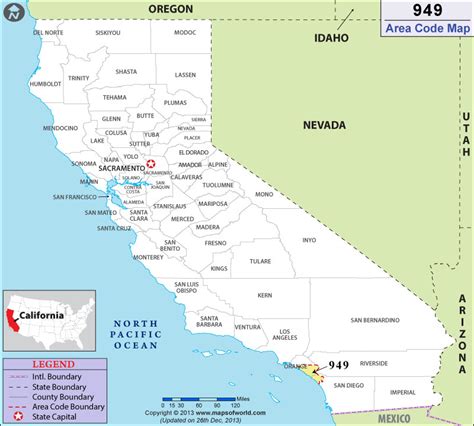 california area code 949