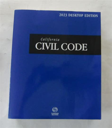 california civil code