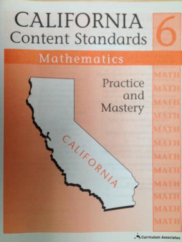 california content standards practice and mastery