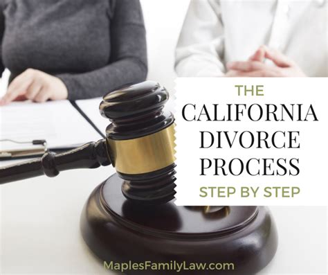california divorce process