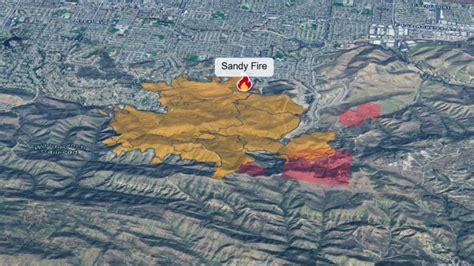 california fire map