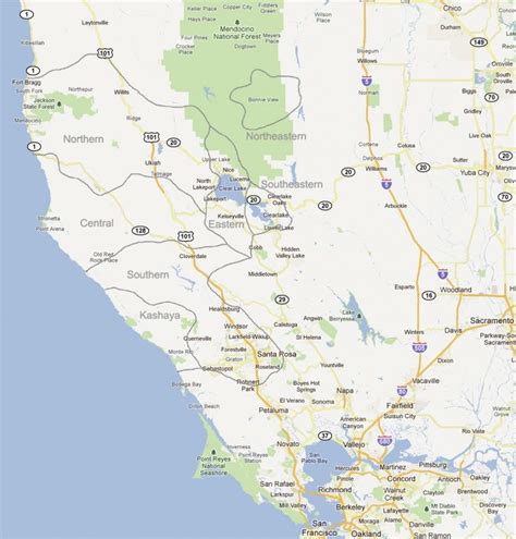 california google maps