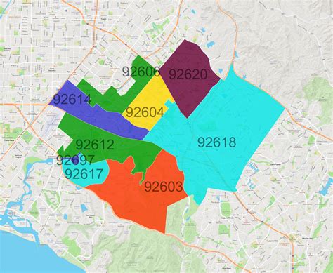 california irvine zip code