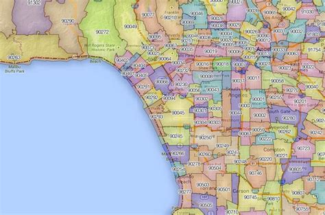 california la postal code