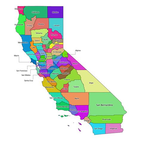 california map