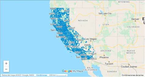 california pin code