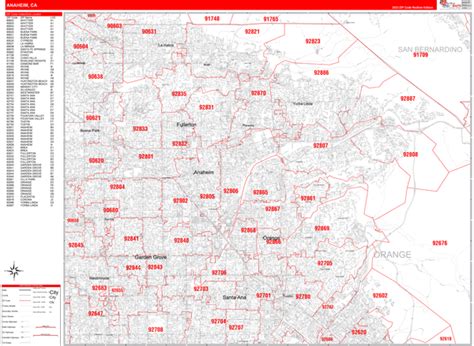 california zip code anaheim