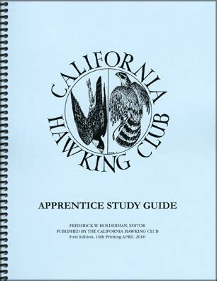 Full Download California Hawking Club Apprentice Study Guide 