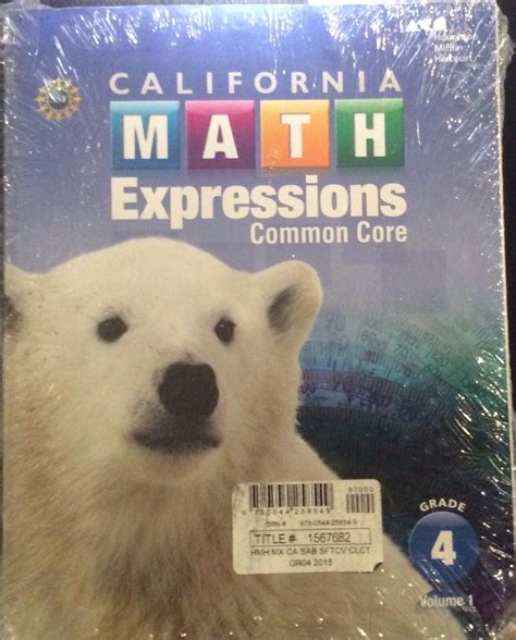 Full Download California Math Expressions Common Core Grade 4 