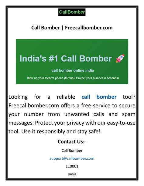 Call Bomber Free