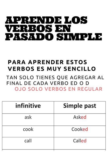 Call En Pasado Simple