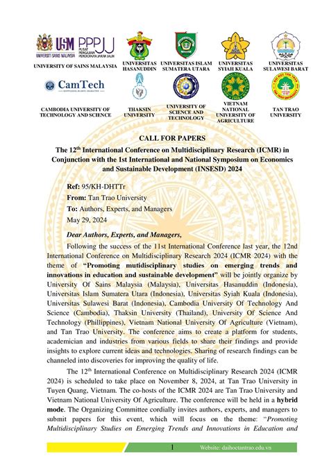 Call For Papers Kuli