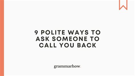 Call It What You