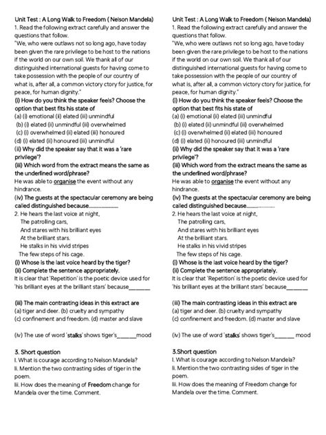 Call To Freedom Test Answer Key