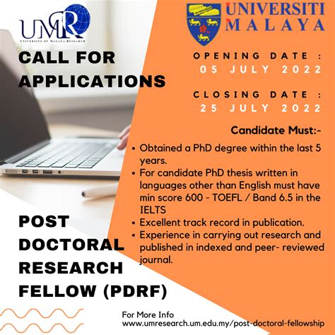 Read Online Call For Applications Postdoctoral Training Program At The 