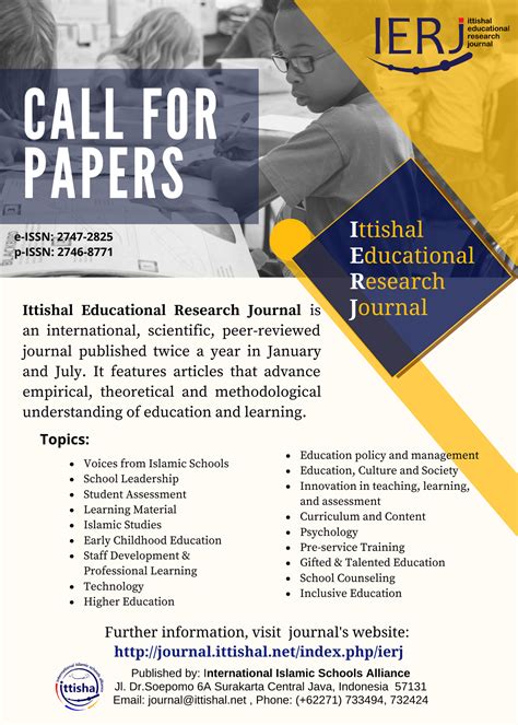 Read Online Call For Papers 2014 Education 