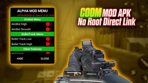 Call Of Duty Mobile Mod APK 1 0 15  speed Small Aimbot  Antiban