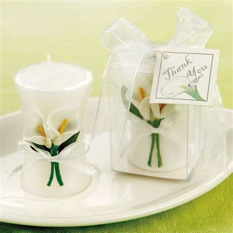 Calla Lily Wedding Party Favors