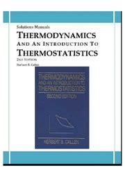 Full Download Callen Problems Solution Thermodynamics Tformc 