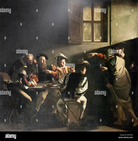 Calling Of Matthew Caravaggio
