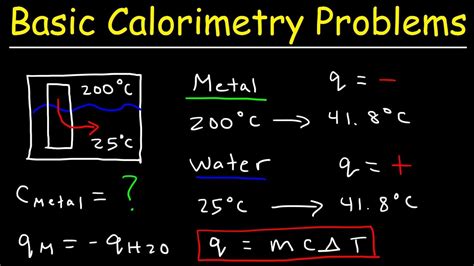 Calorimetry Practice Problems Chemistry Steps Calorimetry Worksheet Answers - Calorimetry Worksheet Answers